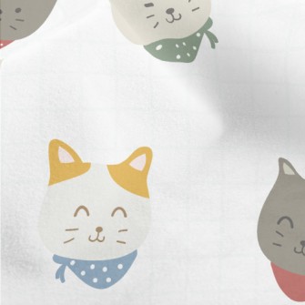 Cute Funny Kitten Micro Fleece