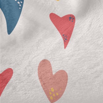Decorative Love Hearts Minky