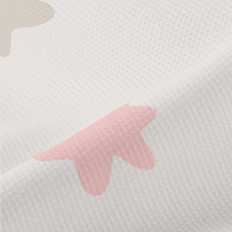 Irregular Paint Stains Piqué