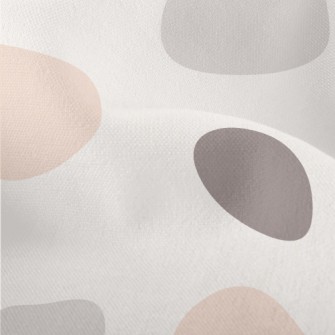 Flat Monotonous Stone Shape Lightweight Performance Linen