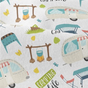 Happy Travel Camping Graphics Modern Jersey