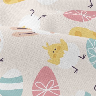 Round Cute Easter Graphics Modern Jersey