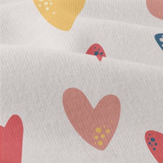 Decorative Love Hearts Modern Jersey