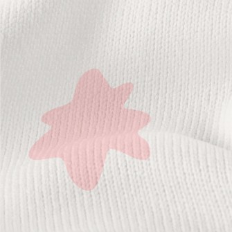 Irregular Paint Stains Stretch Jersey