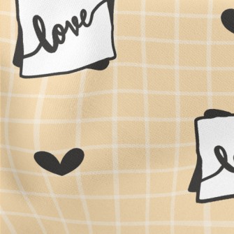 Love Note Paper Lightweight Cotton Poplin