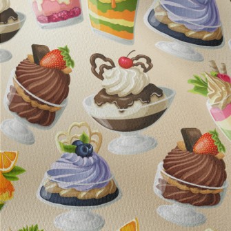 Hand Drawn Various Flavor Dess Chiffon