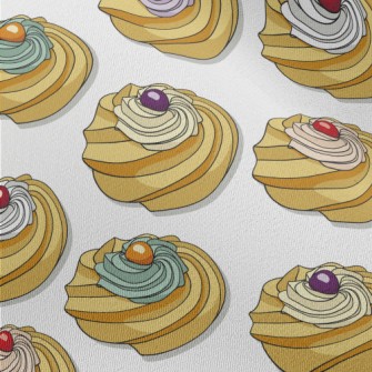Various Colors Of Icing Cookie Chiffon