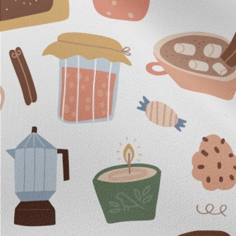 Cute Cake Teapot Biscuit Cup Chiffon