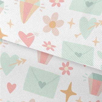 Pierced Heart Envelope Flower  Waterproof Oxford