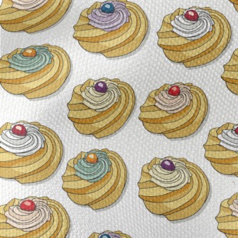 Various Colors Of Icing Cookie Waterproof Canvas