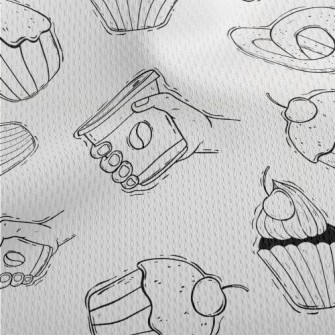 Simple Lines Cake Bread And Co Athletic Mesh Flat Back