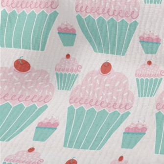 Pink Cream Cherry Cake Terry