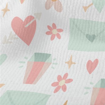 Pierced Heart Envelope Flower  Terry