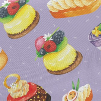 Hand Painted Watercolor Variou Twill