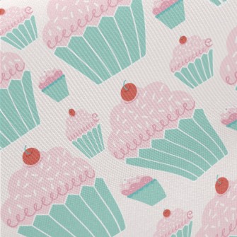 Pink Cream Cherry Cake Twill