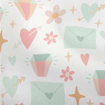 Pierced Heart Envelope Flower  Dobby