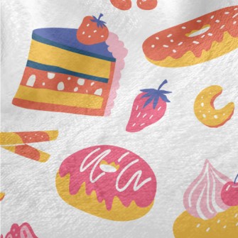 Brightly Colored Cakes Dessert Minky