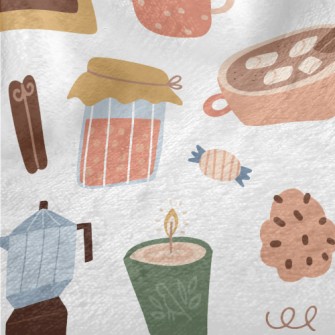 Cute Cake Teapot Biscuit Cup Minky