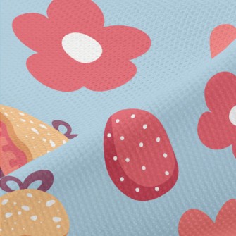 Love Flower Cake Easter Eggs Piqué