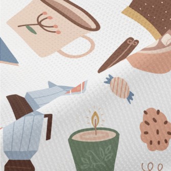 Cute Cake Teapot Biscuit Cup Piqué