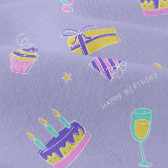 Birthday Cake Balloon Champagn Modern Jersey
