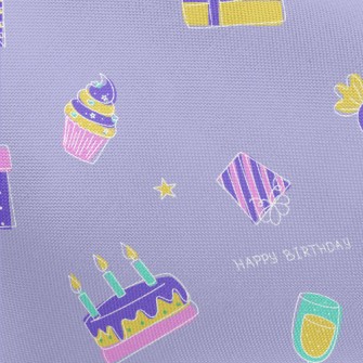 Birthday Cake Balloon Champagn Pongee
