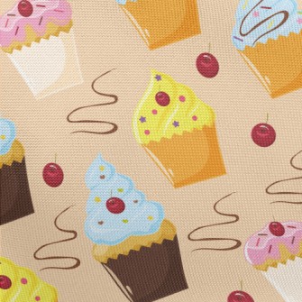 Various Flavor Cup Cakes Pongee