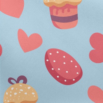 Love Flower Cake Easter Eggs Pongee