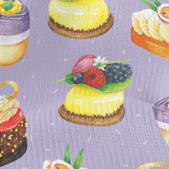 Hand Painted Watercolor Variou Stretch Jersey