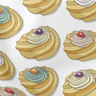 Various Colors Of Icing Cookie Lightweight Cotton Poplin
