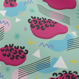 Irregular Pattern Of Oblique L Chiffon