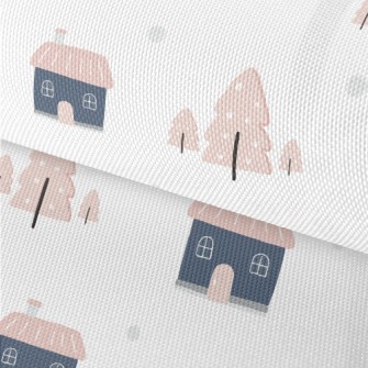 Lovely Gentle House Trees Waterproof Oxford