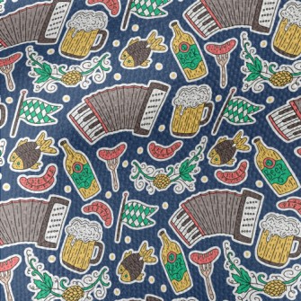 Oktoberfest Pattern Waterproof Canvas
