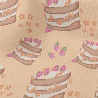 Hand Drawn Strawberry Flower C Terry