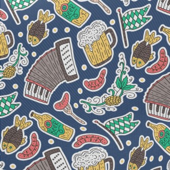 Oktoberfest Pattern Twill