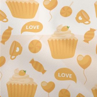 Yellow Cake Candy Love Heart Dobby
