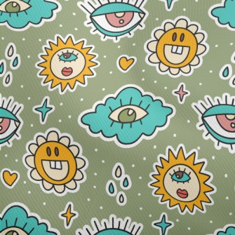 Eyes Clouds Sun Flowers Dobby