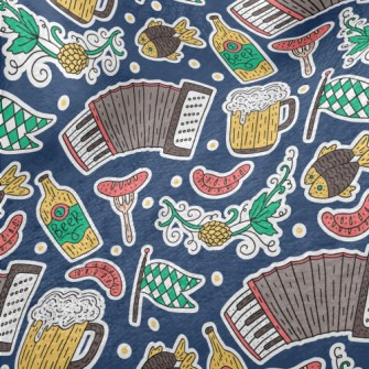 Oktoberfest Pattern Minky