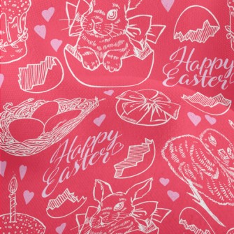 Realistic Easter Bunny Chick Lightweight Performance Linen