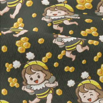 Bee Girl With Honeycomb Modern Jersey