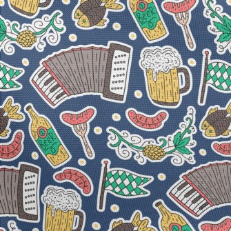 Oktoberfest Pattern Pongee