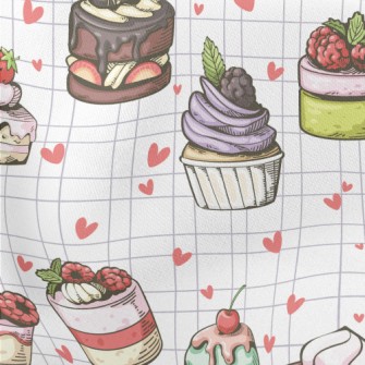 Hand Drawn Sketch Of Exquisite Lightweight Cotton Poplin