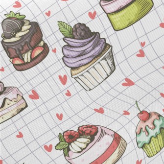 Hand Drawn Sketch Of Exquisite Midweight Cotton Poplin