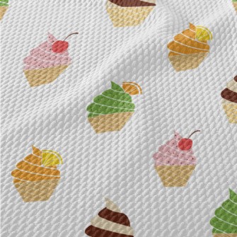 Various Fruits And Chocolate I Birdseye Piqué