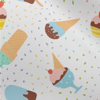 Colorful Chocolate Flavored Ic Chiffon