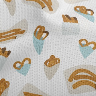 Delicious Crispy Churros Athletic Mesh Flat Back