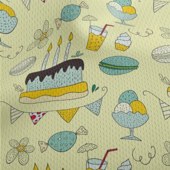 Graffiti Birthday Cake Drink I Athletic Mesh Flat Back