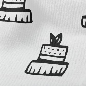 Simple Black And White Cake Terry