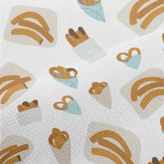 Delicious Crispy Churros Performance Linen