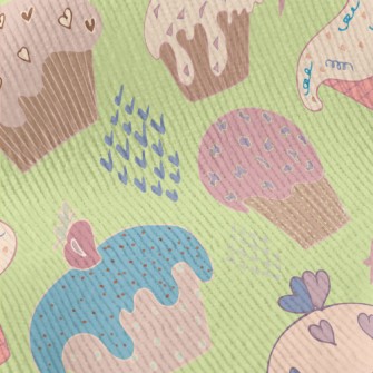 Graffiti Heart Star Cake Standard Corduroy